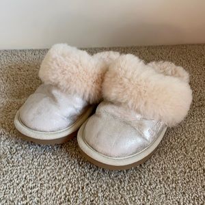 Girls Ugg slippers - gently worn - size 12